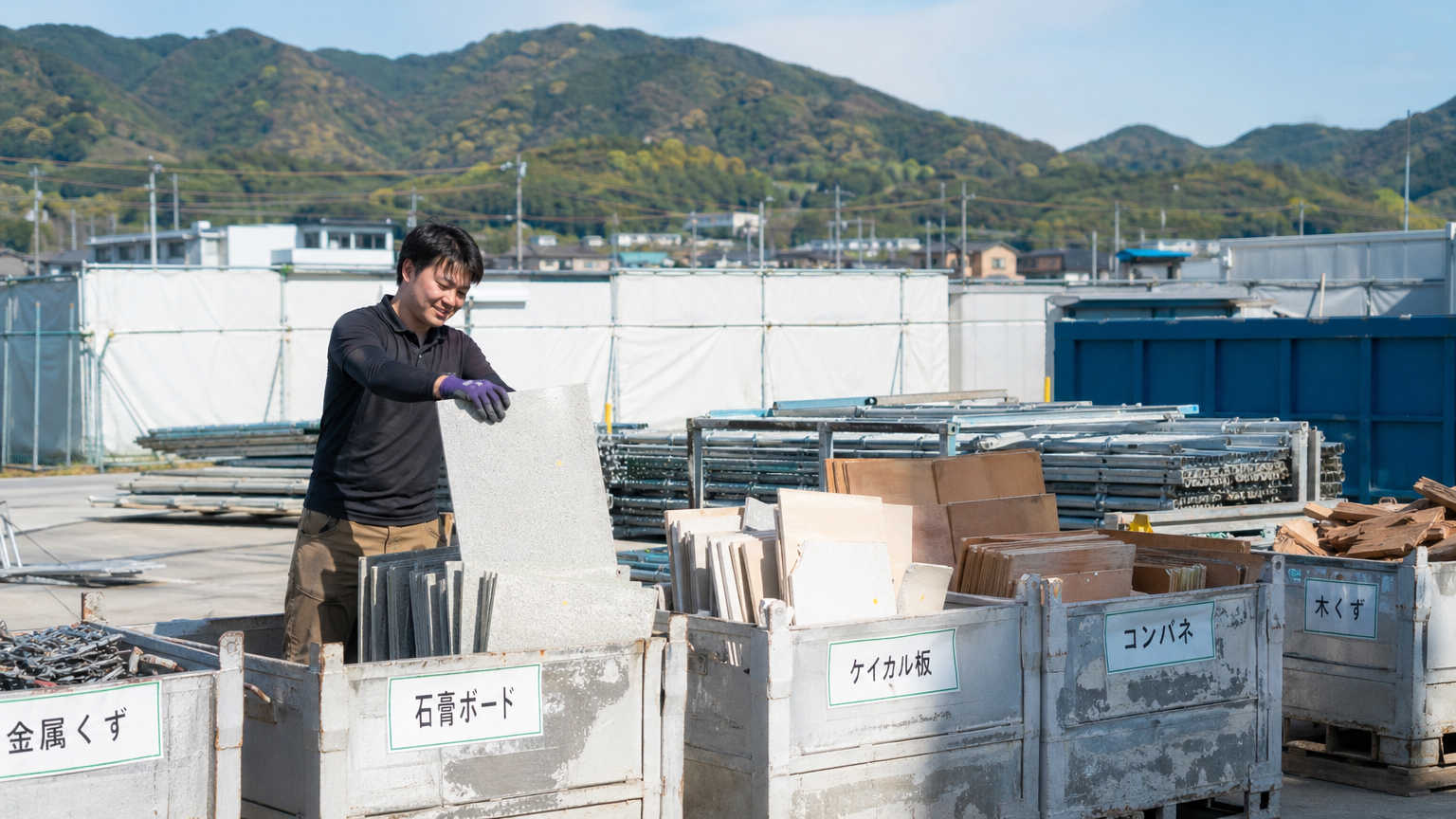 撤去したパネルは産業廃棄物になる